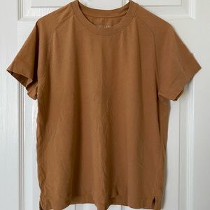 Everlane Easy Raglan Tee Tawny Brown
